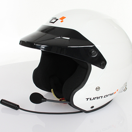 Turn One Jet-RS Stilo WRC Intercom Helmet White